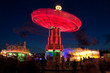Kettenkarussel bei Nacht
