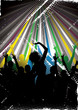 Colour musical background