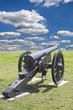 Old canon in a field Old canon in a field