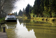 SCHIFF IM KANAL,