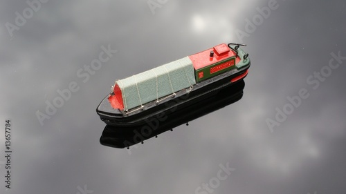 Photo: Model barge Model barge