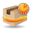 Time delivery icon Time delivery icon