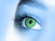 yeux vert
