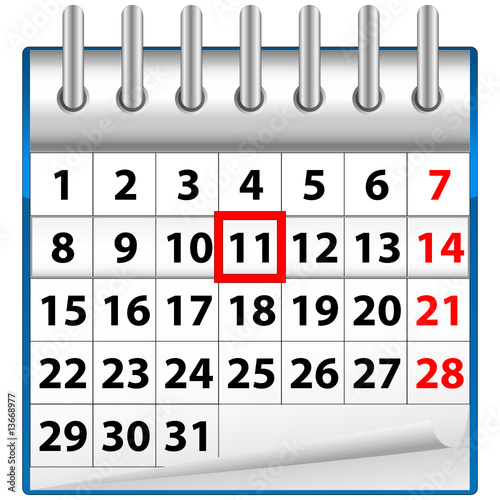 Vektor: Kalender Kalender