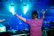 Dj at the concert Dj at the concert