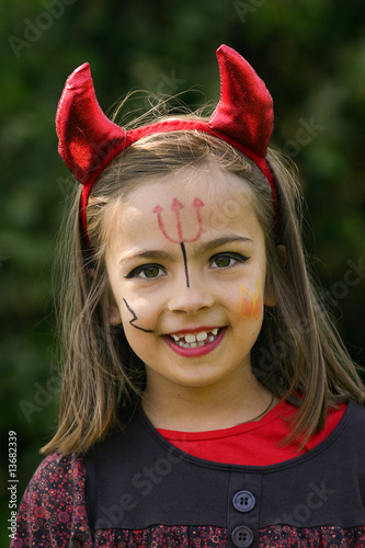 Photo: grand bonheur d'un petit diable grand bonheur d'un petit diable