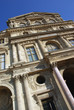 View of a building of Le Louvre museum