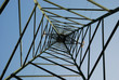 Texture traliccio dell'alta tensione