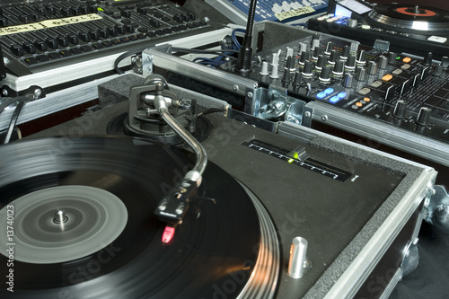 Photo: Gramophone ,Mixing Gramophone ,Mixing
