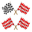 Monaco flag for competition