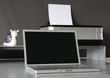 Photo: Home office desk Home office desk