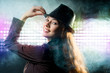 girl in the smoke