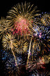 Feuerwerk bei Nacht