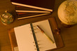 Globe and pocketbook