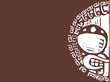Greek Shield Face Background