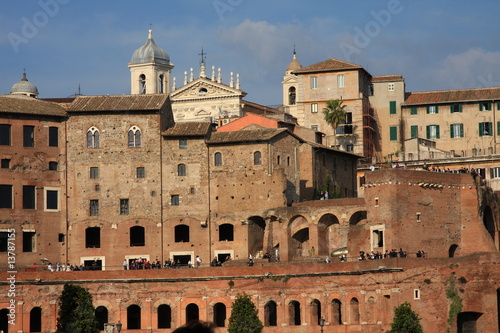 Photo: Roma - fori Imperiali e mercato di Traiano Roma - fori Imperiali e mercato di Traiano