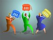 Illustration: telephone team telephone team