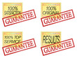Bollo annullato SATISFACTION ORIGINAL SERVICE RESULTS