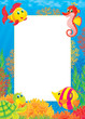 Border for summer photo