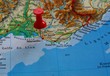 Marseille on a map