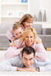 Photo: Family heap at home Family heap at home