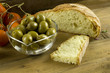 olive con pane