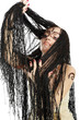 a lot of dreadlocks