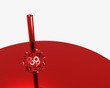 ball aflame