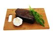 Ingredients salad. Beef liver.