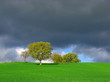 spring storm clouds