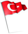 Flag pin - Turkey Flag pin - Turkey