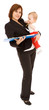 Photo en ligne au meilleur prix Businesswoman with baby