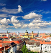 Photo en ligne au meilleur prix The aerial view of Munich city cente