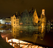 Brugge at night