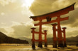 Great torii at Miyajima