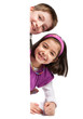 Photo : Enfants et pancarte
