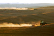 tractor working in the field