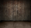 wooden room