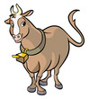 Vector: Cow cartoon Cow cartoon