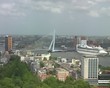 View on Rotterdam in the Netherlands