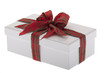 Geschenk, Schachtel mit Schmuckband