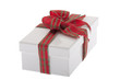Geschenk, Schachtel mit Schmuckband