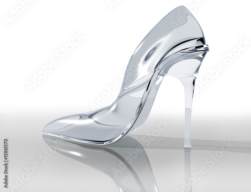 Illustration: Glass slipper Glass slipper
