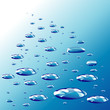 Blue Drops And Droplets Blue Drops And Droplets