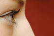 Foto: Mädchen, Augen von der Seite Mädchen, Augen von der Seite