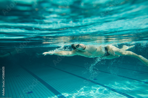 Photo: Swimming underwater Swimming underwater