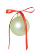 Christmas Ornament With Bow