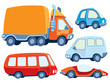 Collection of funny cars