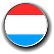 luxembourg flag icon - vector button luxembourg flag icon - vector button