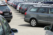 gebrauchtwagen stehen auf einem platz gebrauchtwagen stehen auf einem platz